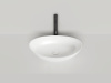 Раковина из искусственного камня S-Sense Salini NOEMI 1101103G 60х30 накладная цвет белый без отверстий под смеситель